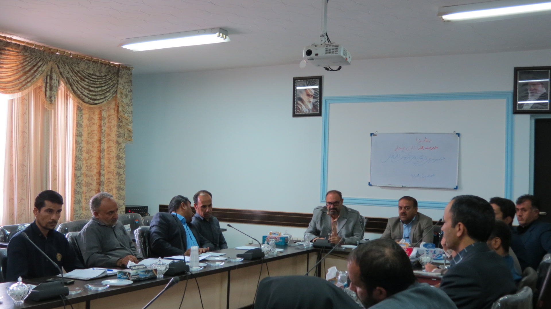 جلسه مکانیابی شهرک کشاورزی